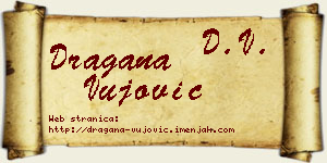 Dragana Vujović vizit kartica